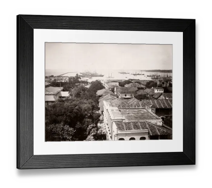 Framed Print : Ships in the harbour, Colombo, Ceylon, Sri Lanka Framed Print : Ships in the harbour, Colombo, Ceylon, Sri Lanka