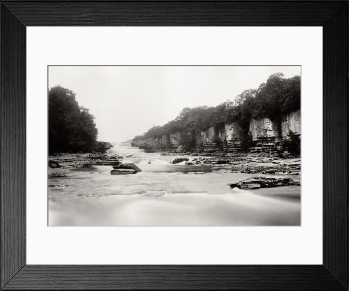 Framed Print : Aysgarth Waterfall, lower fall, Wensleydale, Yorkshire Framed Print : Aysgarth Waterfall, lower fall, Wensleydale, Yorkshire