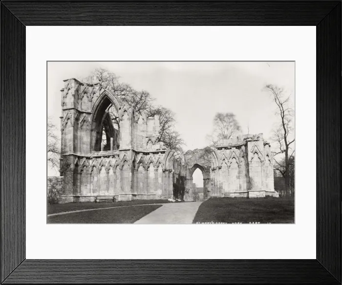 Framed Print : St Marys Abbey, York, Yorkshire Framed Print : St Marys Abbey, York, Yorkshire