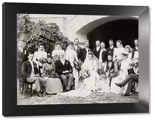 British Raj era wedding in Calcutta India