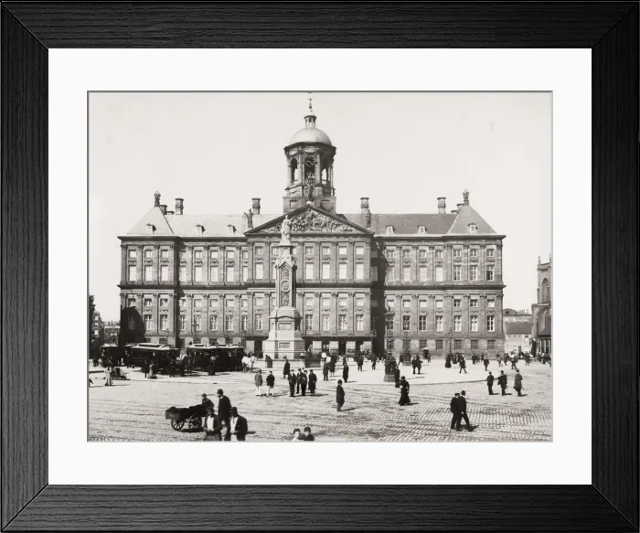 Framed Print : Royal Palace of Amsterdam, Netherlands Framed Print : Royal Palace of Amsterdam, Netherlands