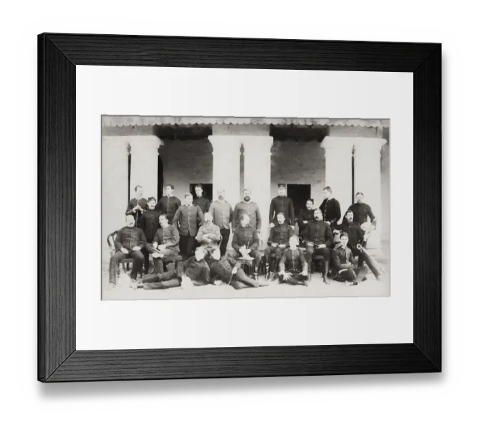 Framed Print : 2nd Battalion, the Cheshire Regiment, British army Framed Print : 2nd Battalion, the Cheshire Regiment, British army