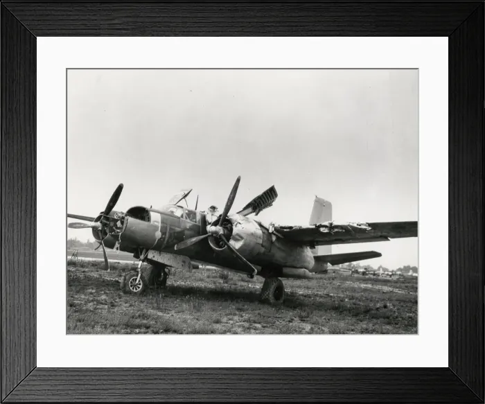 Framed Print : Douglas A-26 Invader, light bomber, at Great Dunmow, Essex Framed Print : Douglas A-26 Invader, light bomber, at Great Dunmow, Essex
