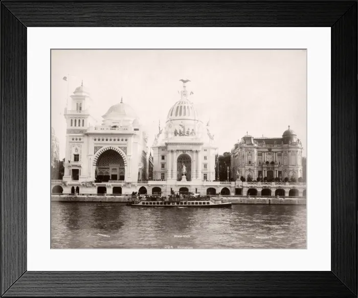 Framed Print : France - The Exposition Universelle Universal of 1900 Framed Print : France - The Exposition Universelle Universal of 1900