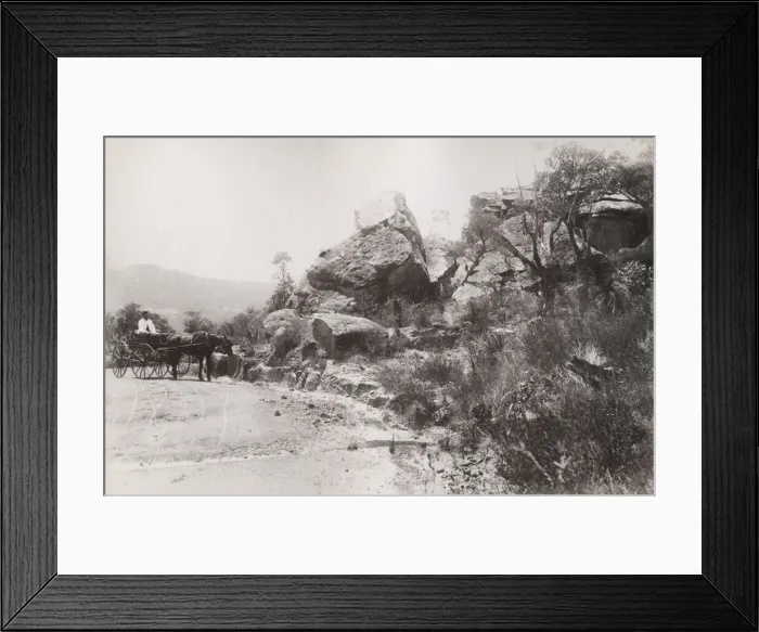 Framed Print : Australia, Sydney area, rocky road, Illawarra National Park Framed Print : Australia, Sydney area, rocky road, Illawarra National Park