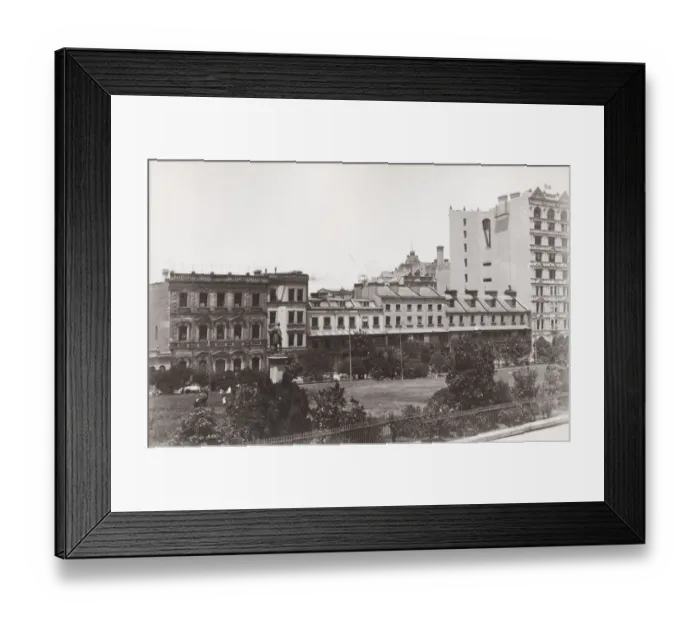 Framed Print : Australia - Sydney Wynyard Square, now Wynyard Park Framed Print : Australia - Sydney Wynyard Square, now Wynyard Park