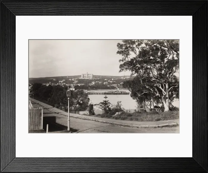 Framed Print : Australia - Sydney, view at Manly Framed Print : Australia - Sydney, view at Manly