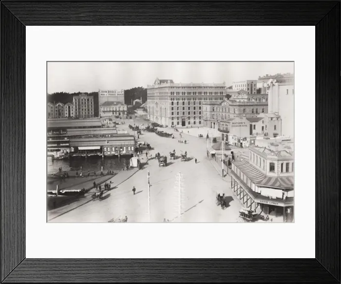 Framed Print : Australia - Sydney, docks Framed Print : Australia - Sydney, docks