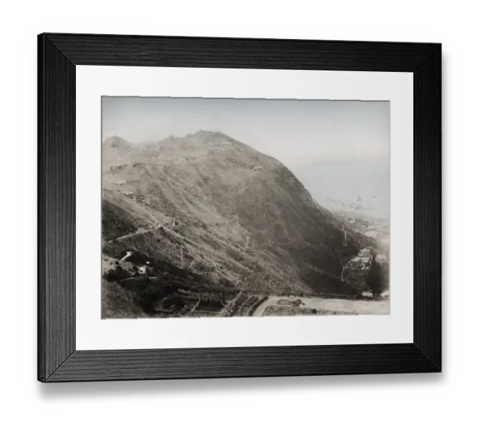 Framed Print : View on The Peak, Hong Kong, c. 1890 s Framed Print : View on The Peak, Hong Kong, c. 1890 s