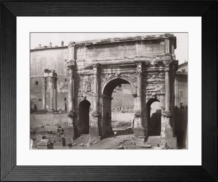 Framed Print : Arch of Septimus Severus, Rome Italy Framed Print : Arch of Septimus Severus, Rome Italy
