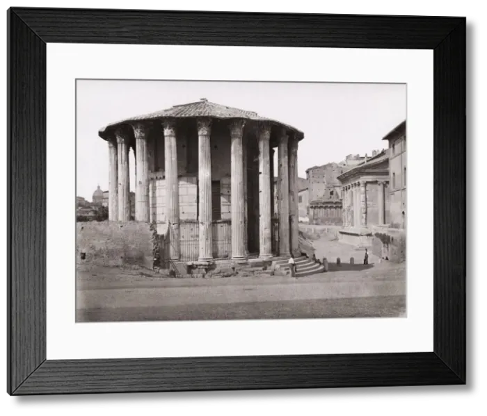 Framed Print : Temple of Vesta, Rome, Italy Framed Print : Temple of Vesta, Rome, Italy