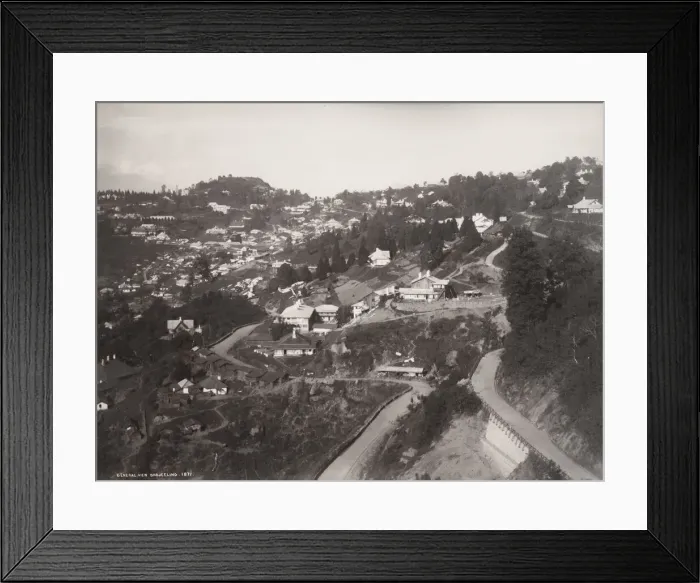 Framed Print : General view Darjeeling, India Framed Print : General view Darjeeling, India