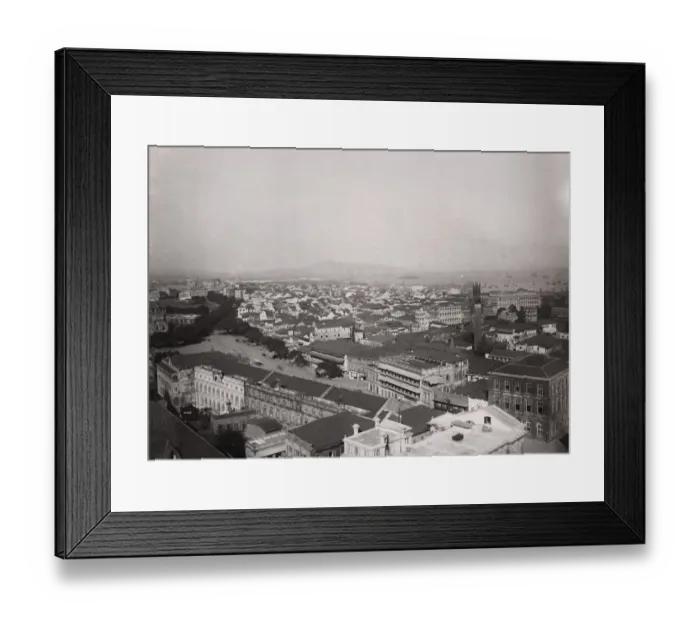 Framed Print : General view of Bombay, Mumbai, India Framed Print : General view of Bombay, Mumbai, India