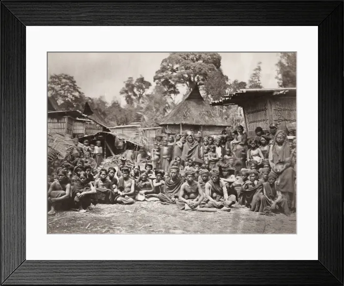 Framed Print : Dutch East Indies, Indonesia, Batak indigenous tribal group Framed Print : Dutch East Indies, Indonesia, Batak indigenous tribal group