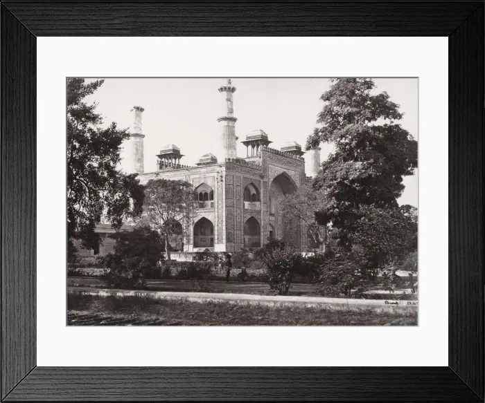 Framed Print : Entrance gate, Sikandra, Agra, India Framed Print : Entrance gate, Sikandra, Agra, India