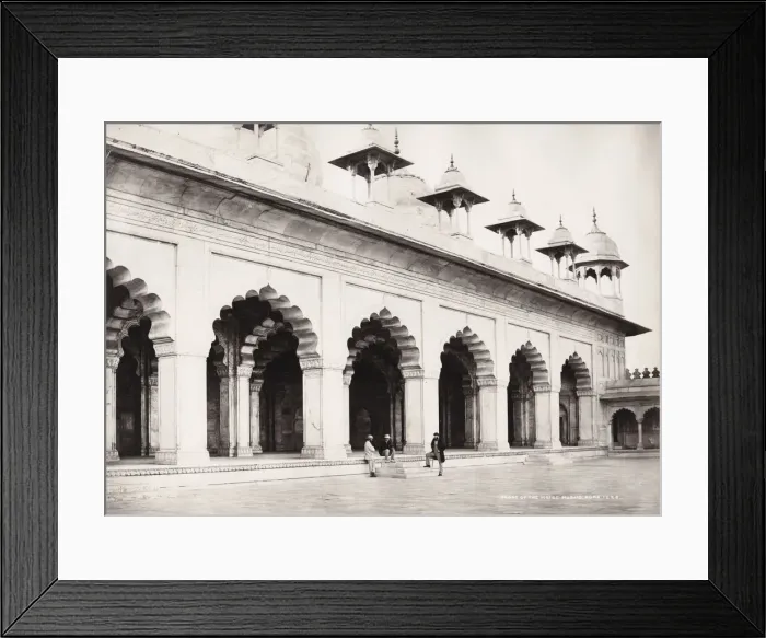 Framed Print : facade of the Moti Masjid, Agra, India Framed Print : facade of the Moti Masjid, Agra, India
