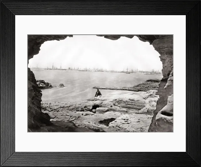 Framed Print : The Catacombs of Alexandria, Egypt, c. 1880 s Framed Print : The Catacombs of Alexandria, Egypt, c. 1880 s