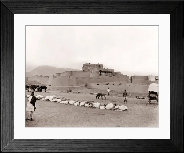 Framed Print : Jamrud Fort, Khyber Pass, NW Frontier, India (now Pakistan) c. 1890 s Framed Print : Jamrud Fort, Khyber Pass, NW Frontier, India (now Pakistan) c. 1890 s