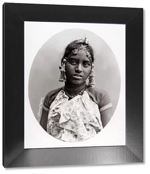 c. 1880s - young Indian Bengali woman, taken in Singapore