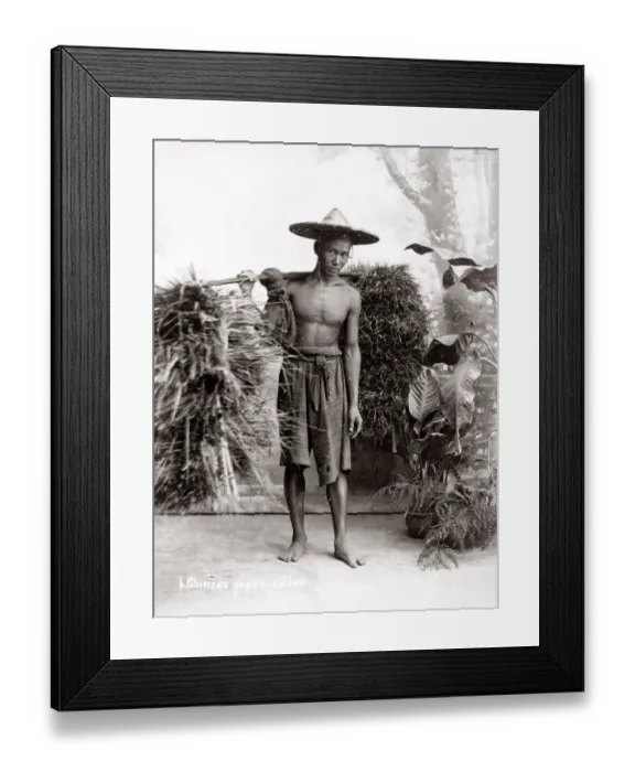 Framed Print : South East Asia - Chinese street vendor, Singapore Framed Print : South East Asia - Chinese street vendor, Singapore