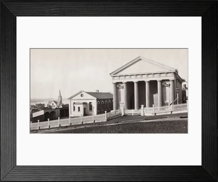 Framed Print : Congregational, Presbyterian churches, Auckland, New Zealand Framed Print : Congregational, Presbyterian churches, Auckland, New Zealand