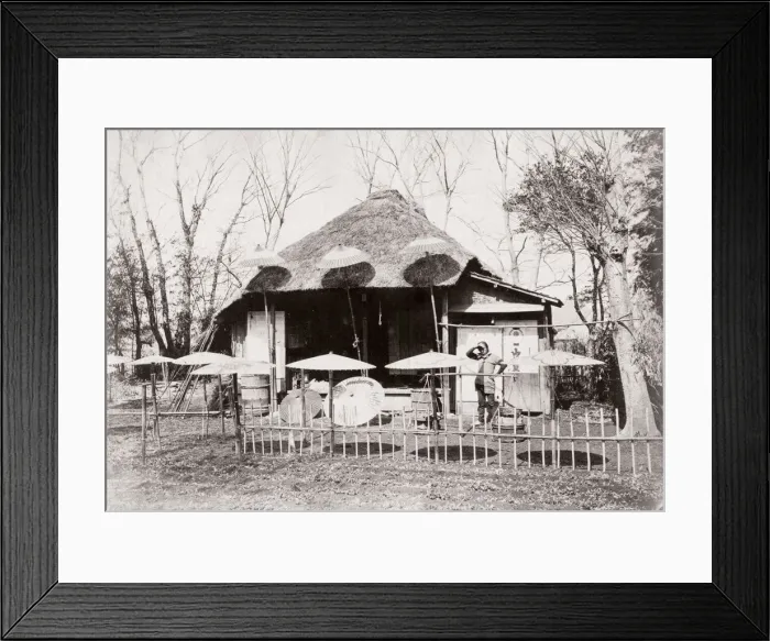 Framed Print : 1871 Japan - from The Far East magazine Framed Print : 1871 Japan - from The Far East magazine