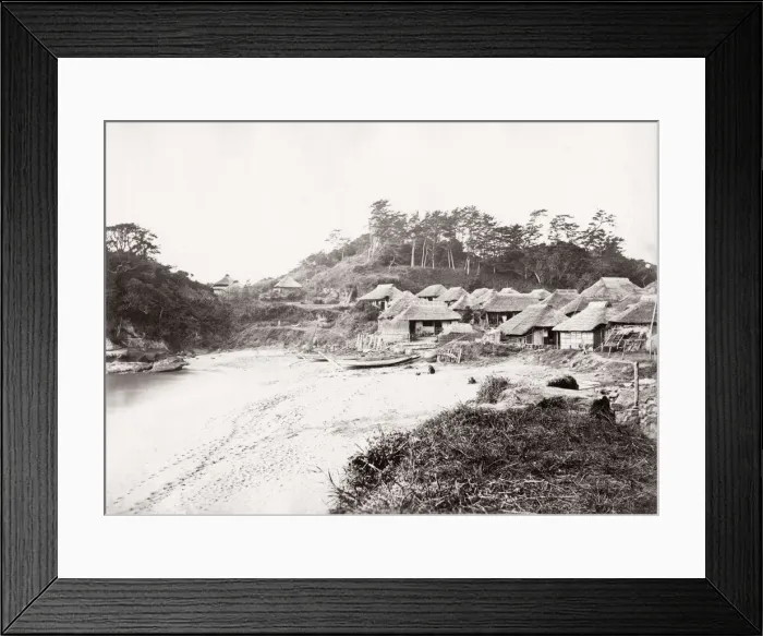 Framed Print : 1871 Japan - from The Far East magazine Framed Print : 1871 Japan - from The Far East magazine