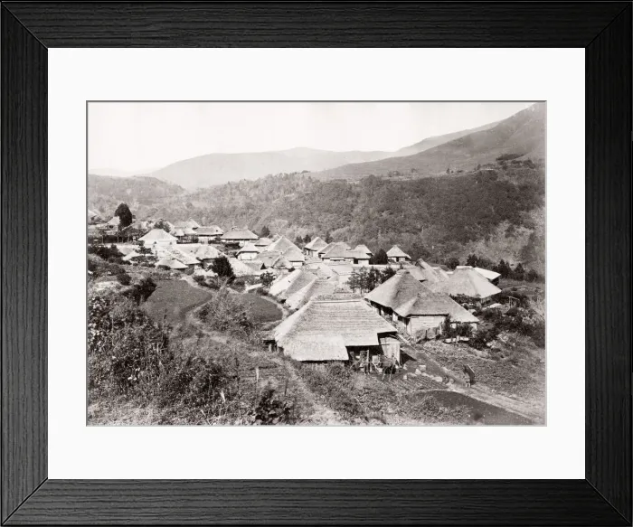 Framed Print : 1871 Japan - from The Far East magazine Framed Print : 1871 Japan - from The Far East magazine