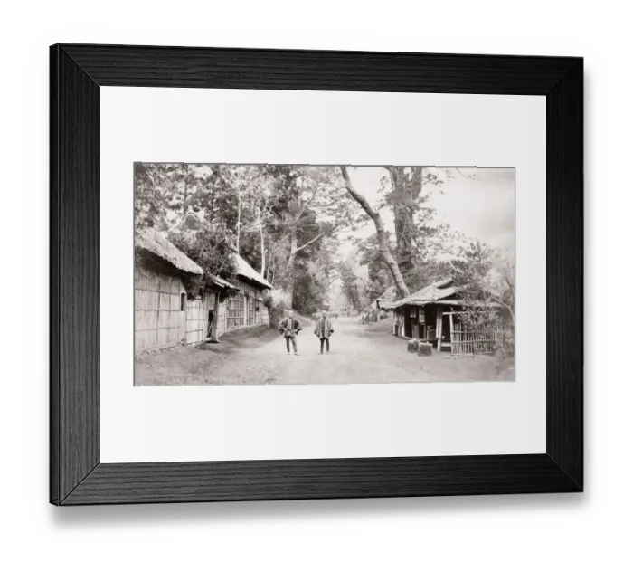 Framed Print : 1871 Japan - from The Far East magazine Framed Print : 1871 Japan - from The Far East magazine