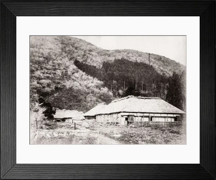 Framed Print : 1871 Japan - from The Far East magazine Framed Print : 1871 Japan - from The Far East magazine