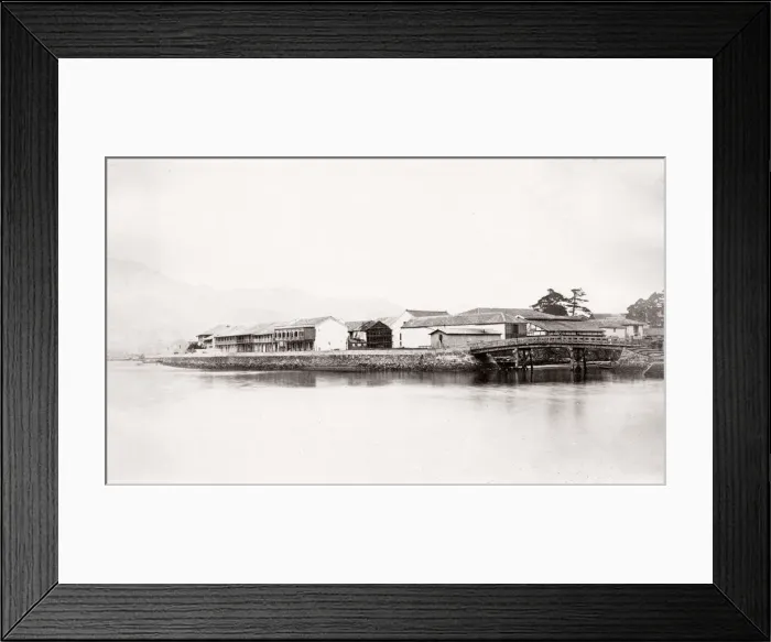 Framed Print : 1871 Japan - from The Far East magazine Framed Print : 1871 Japan - from The Far East magazine