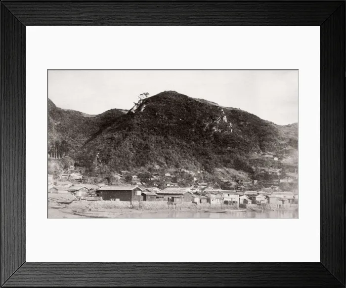 Framed Print : 1871 Japan - from The Far East magazine Framed Print : 1871 Japan - from The Far East magazine