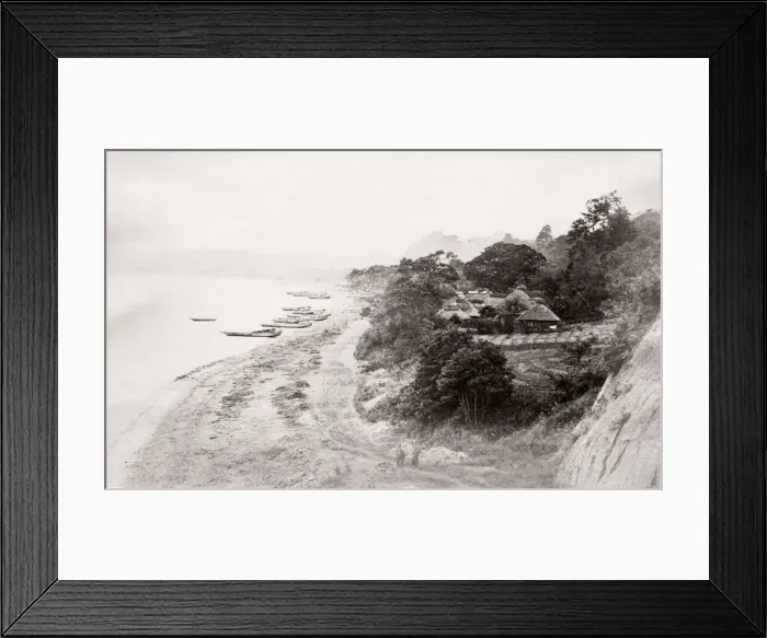 Framed Print : 1871 Japan - from The Far East magazine Framed Print : 1871 Japan - from The Far East magazine