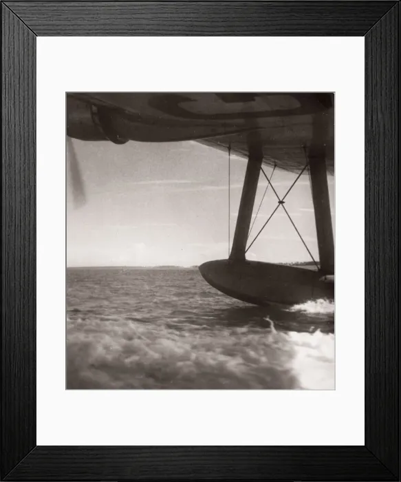 Framed Print : 1940s East Africa BOAC seaplane Golden Hind Seychelles Framed Print : 1940s East Africa BOAC seaplane Golden Hind Seychelles