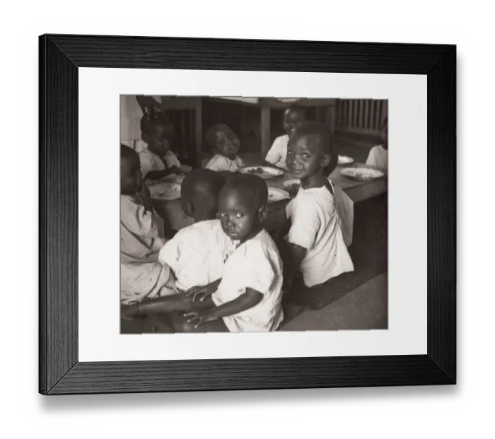 Framed Print : 1940s East Africa - children hospital Nairobi, Kenya Framed Print : 1940s East Africa - children hospital Nairobi, Kenya