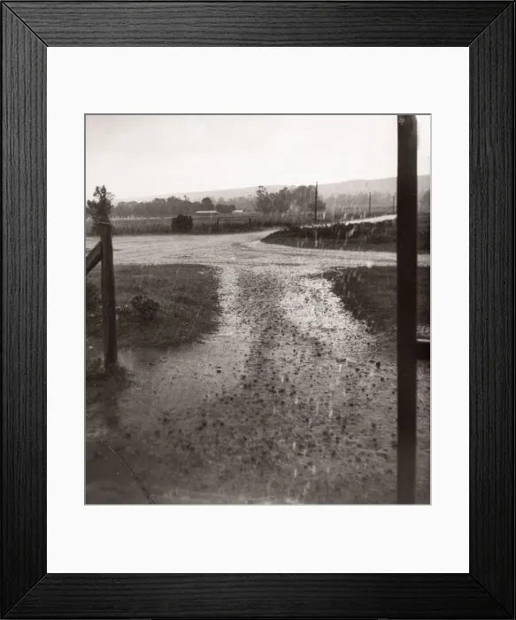 Framed Print : 1940s East Africa - monsoon storm, Kenya Framed Print : 1940s East Africa - monsoon storm, Kenya