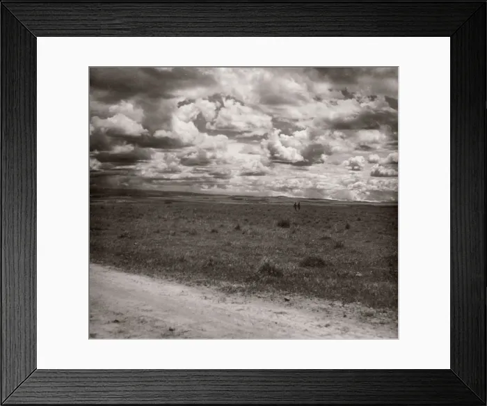 Framed Print : 1940s East Africa - Kenya highland scenery