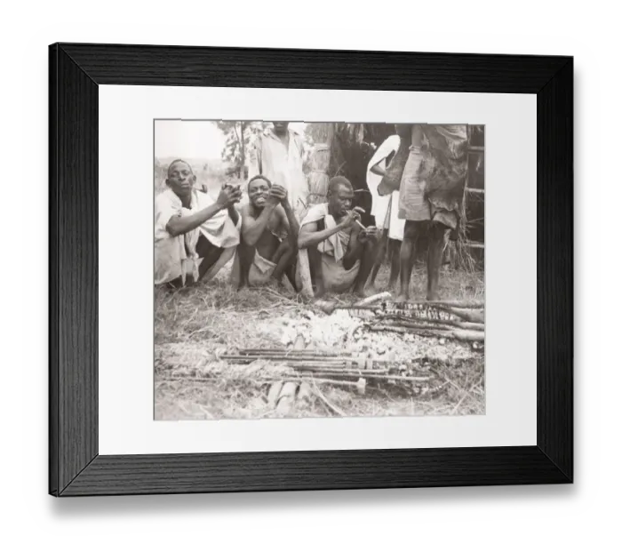 Framed Print : East Africa - Uganda inoculation campaign tsetse fly Framed Print : East Africa - Uganda inoculation campaign tsetse fly