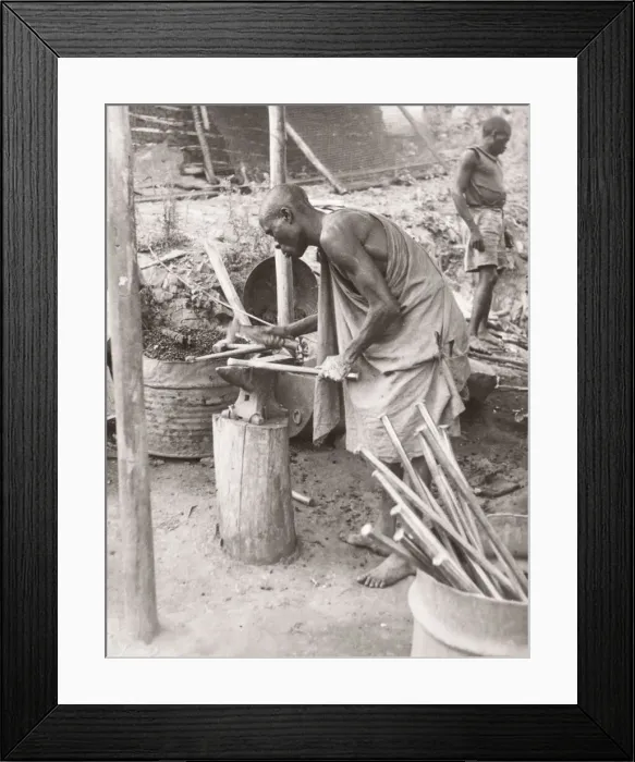 Framed Print : 1940s East Africa - Uganda - tin mines at Mirusanda Ankole Framed Print : 1940s East Africa - Uganda - tin mines at Mirusanda Ankole