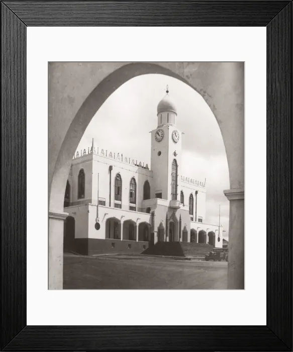 Framed Print : 1940s East Africa - Kampala Uganda Framed Print : 1940s East Africa - Kampala Uganda