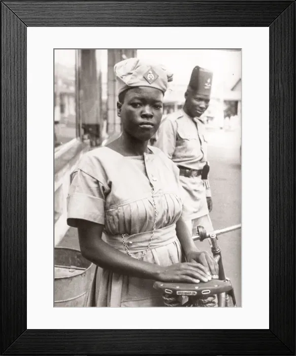 Framed Print : 1940s East Africa - Kampala Uganda Framed Print : 1940s East Africa - Kampala Uganda