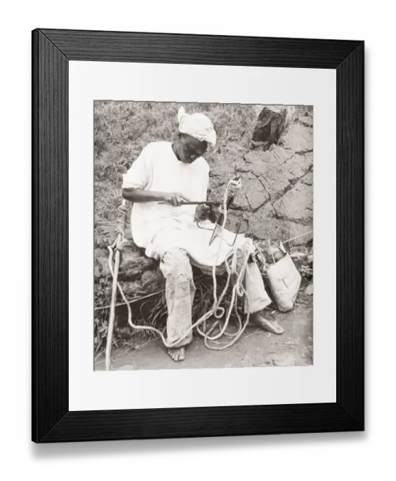 Framed Print : 1940s East Africa - Uganda fishing, fishermen Lake Victoria Framed Print : 1940s East Africa - Uganda fishing, fishermen Lake Victoria
