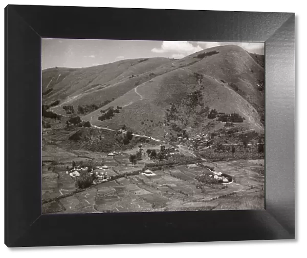 1940s East Africa - Uganda hills around Kabale Ankole