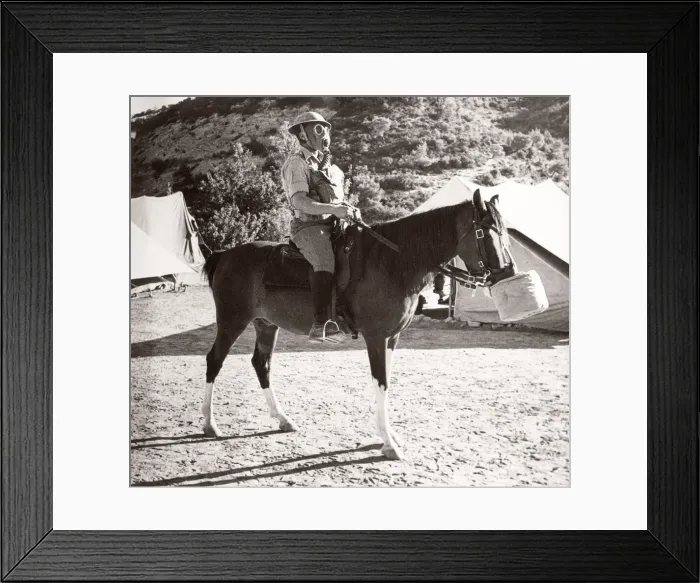 Framed Print : 1943 Syria Trans-Jordanian Frontier Force TJFF regiment Framed Print : 1943 Syria Trans-Jordanian Frontier Force TJFF regiment