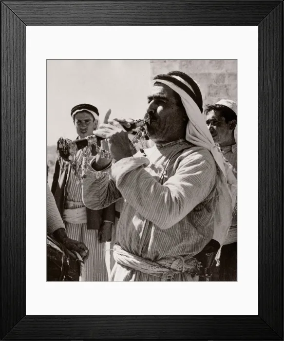 Framed Print : 1943 Syria - celebrating the festival of Eid at Bobline Framed Print : 1943 Syria - celebrating the festival of Eid at Bobline