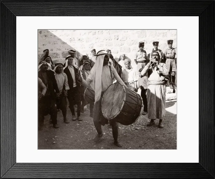 Framed Print : 1943 Syria - celebrating the festival of Eid at Bobline Framed Print : 1943 Syria - celebrating the festival of Eid at Bobline