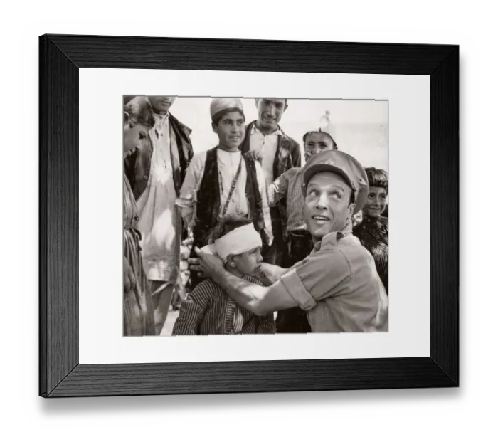 Framed Print : 1943 Syria British military treat Kurdish on Turkey border Framed Print : 1943 Syria British military treat Kurdish on Turkey border