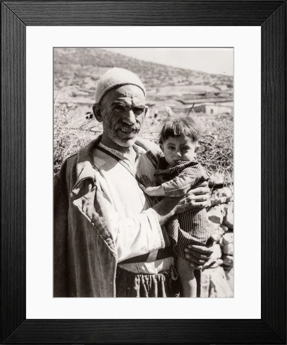 Framed Print : 1943 Syria British military treat Kurdish on Turkey border Framed Print : 1943 Syria British military treat Kurdish on Turkey border