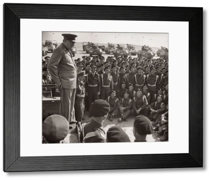 Framed Print : 1943 Egypt - British prime minister Winston Churchill Framed Print : 1943 Egypt - British prime minister Winston Churchill