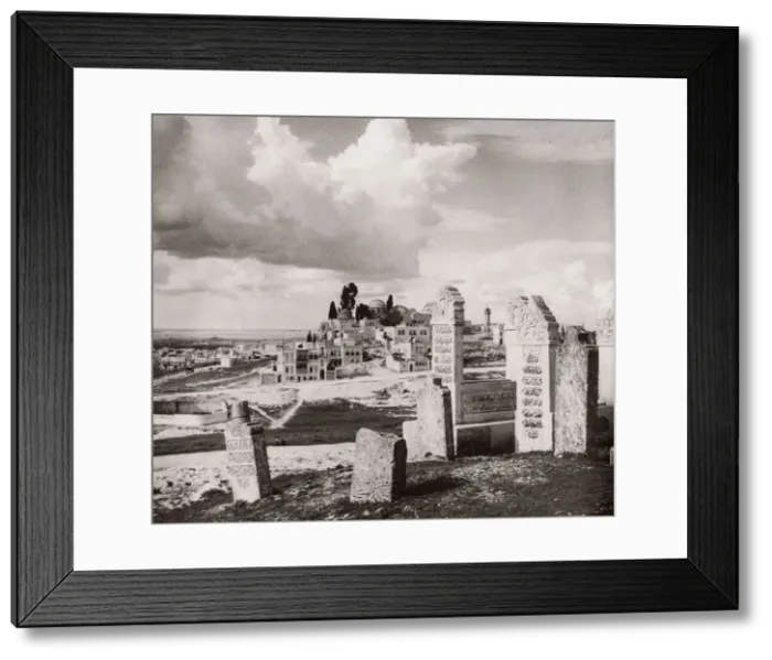 Framed Print : 1943 Middle East Syria - scene at Aleppo Framed Print : 1943 Middle East Syria - scene at Aleppo